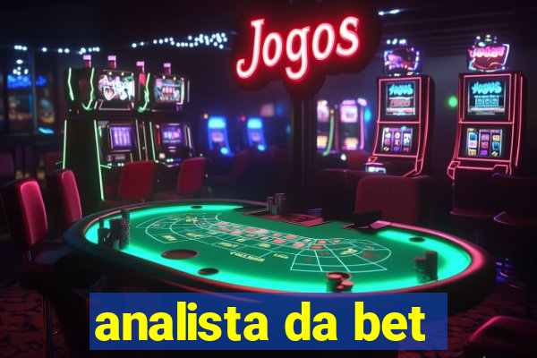 analista da bet